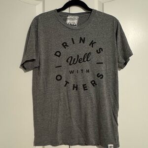 Kid Dangerous Grime Couture Mens Gray Shirt